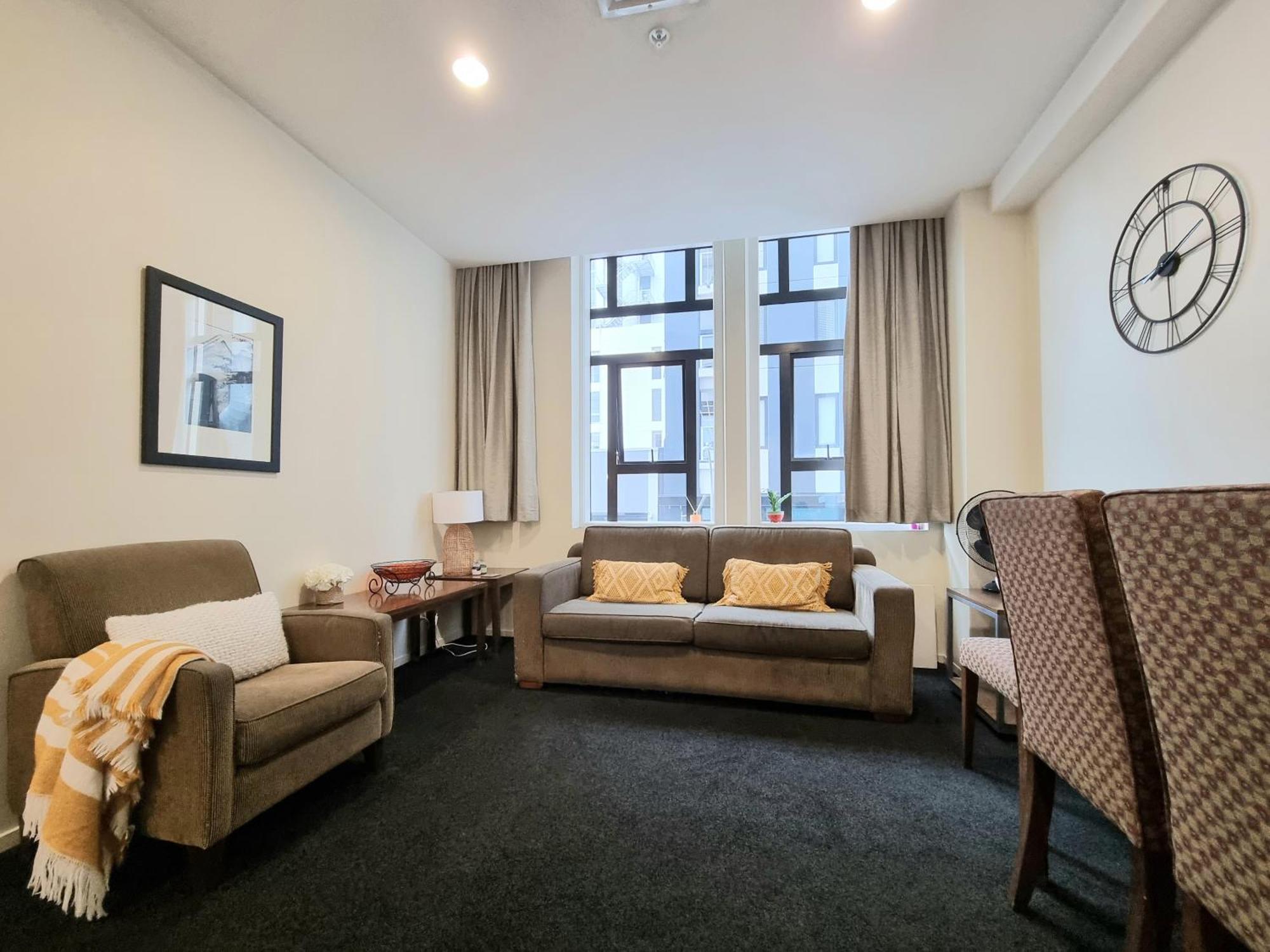 Urban Deco Apartment On Queen Street Auckland Pokoj fotografie