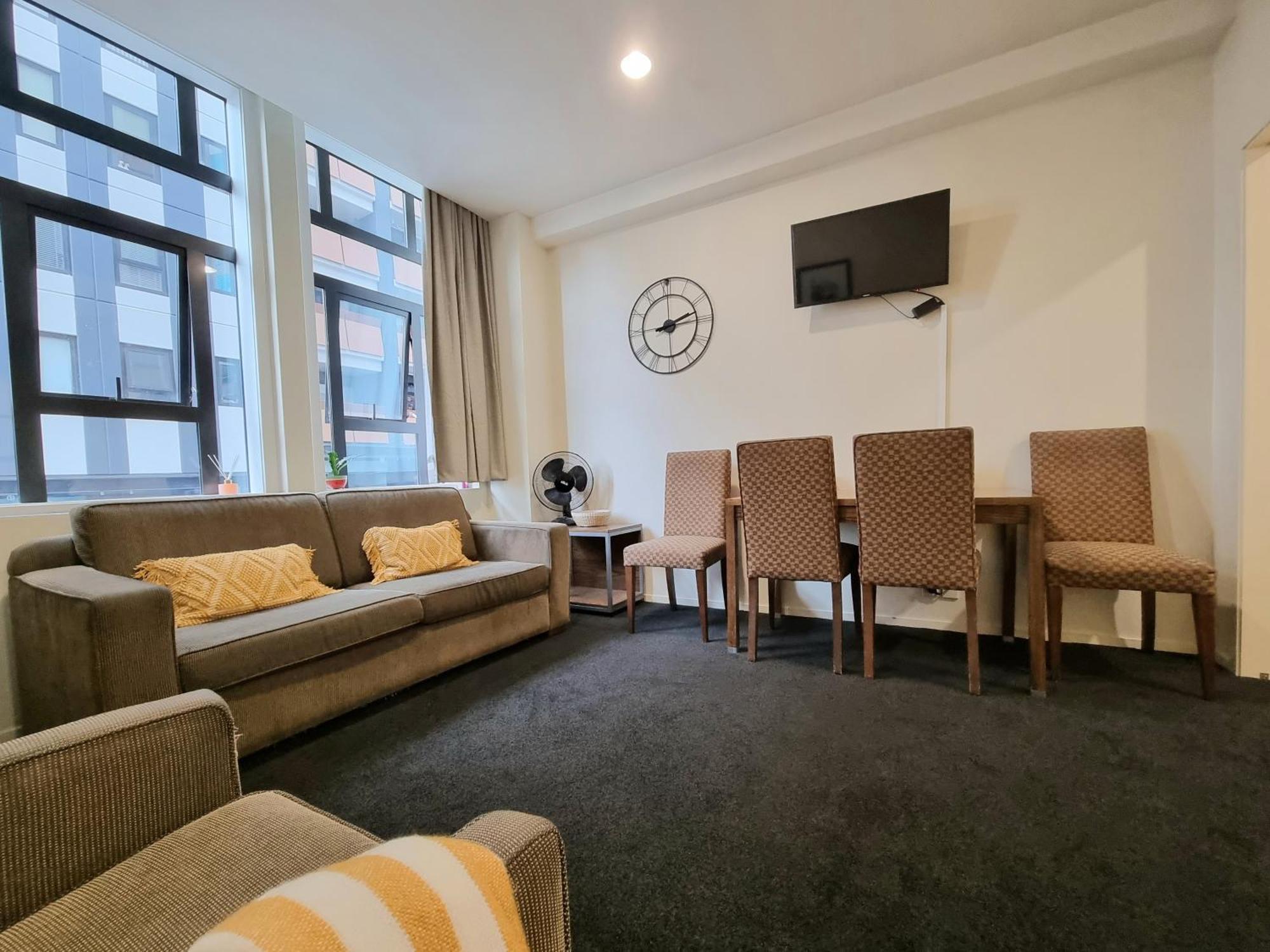 Urban Deco Apartment On Queen Street Auckland Pokoj fotografie